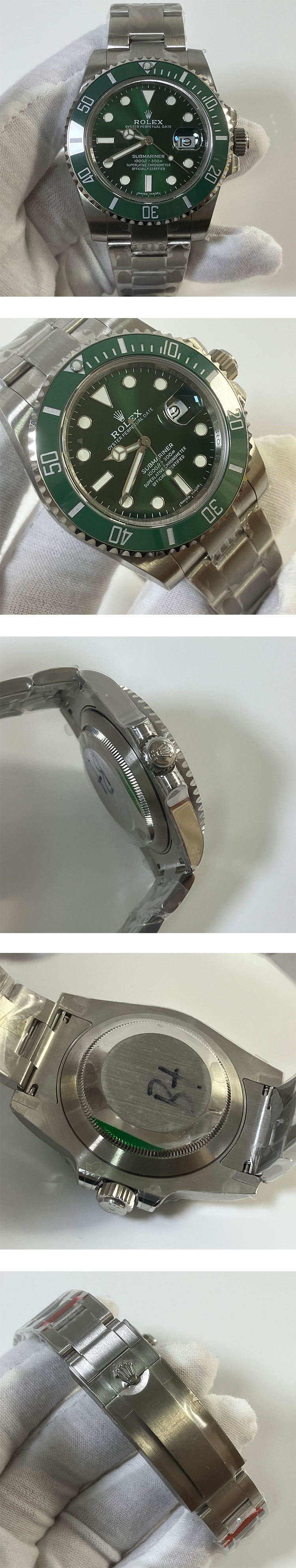 【プレゼント・ギフトに最適】高級感のロレックス サブマリーナーコピーRef.116610LV 男性用腕時計